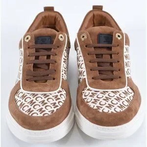MCM | Shoes | New Mcm Mens Logo Canvas Suede Low Top  display picture 2